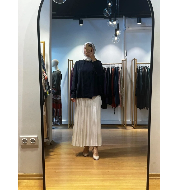 MissWhence İpek Cupra Ceket 35208