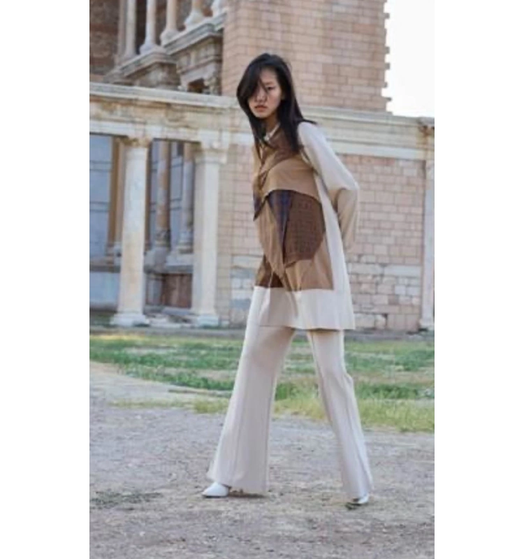 MissWhence İspanyol Paça Pantolon 32123