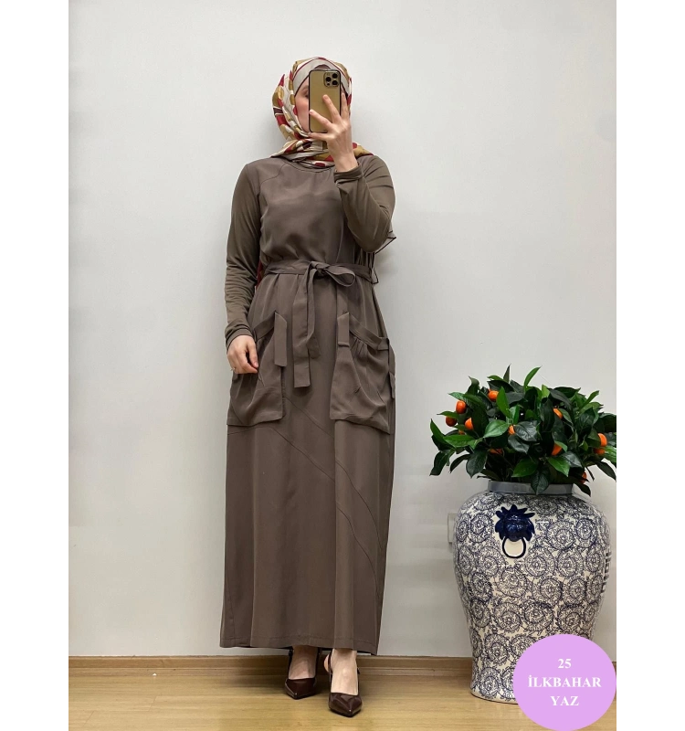 MissWhence Tensel Elbise 25Y-37814