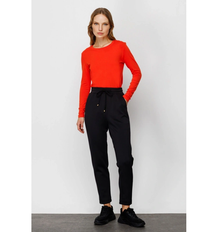 On Triko Yüksel Bel Eşofman Altı 24K24354