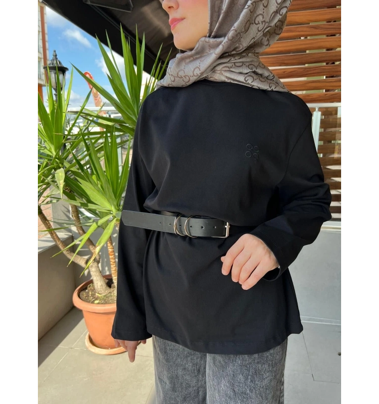 QooQ Baskılı Badi Tunik 26FW231