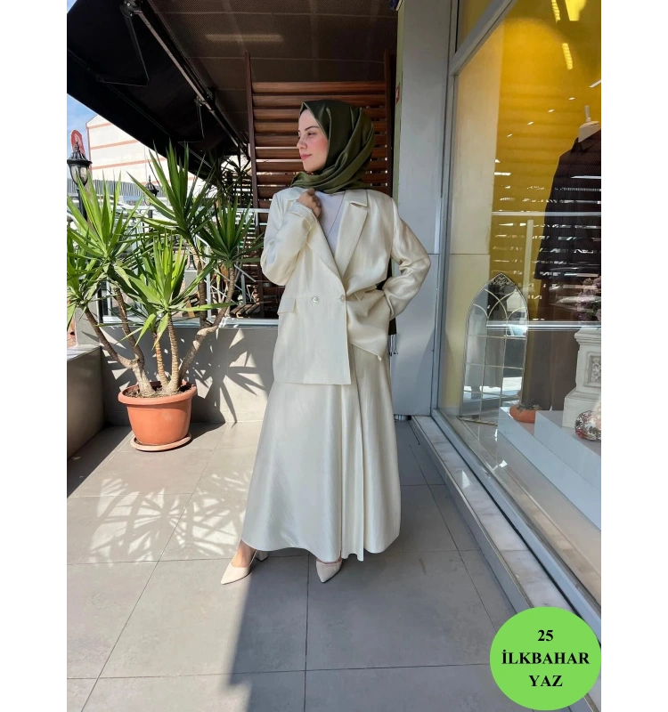 QooQ İnci Ceket 25SS-628