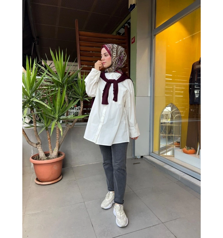 QooQ Poplin Gömlek 26FW200