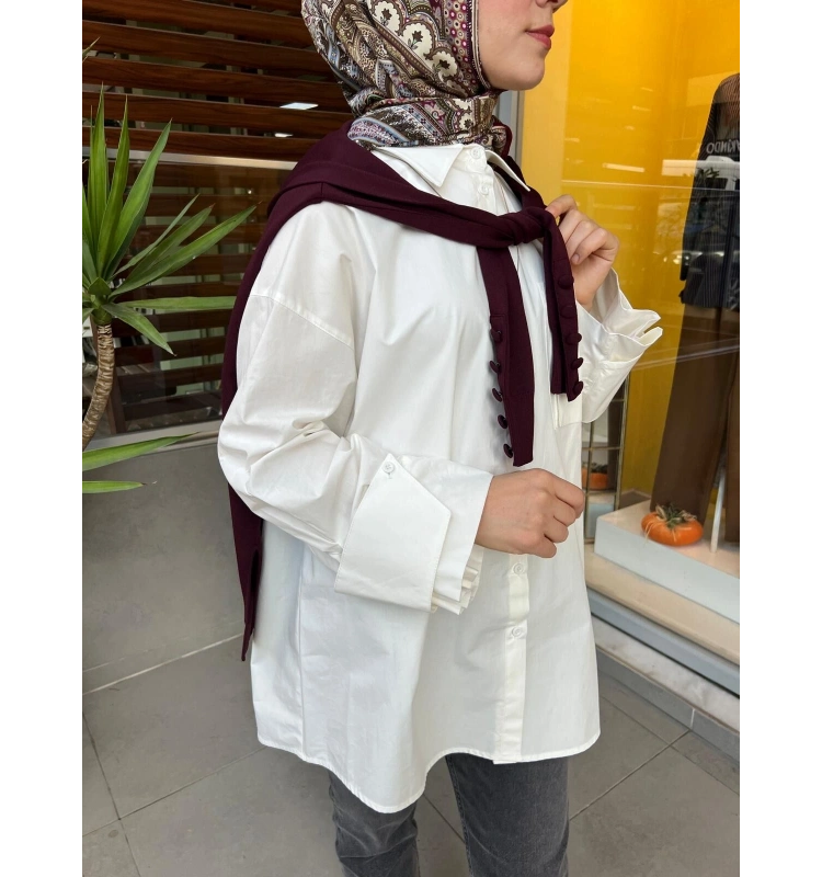 QooQ Poplin Gömlek 26FW200