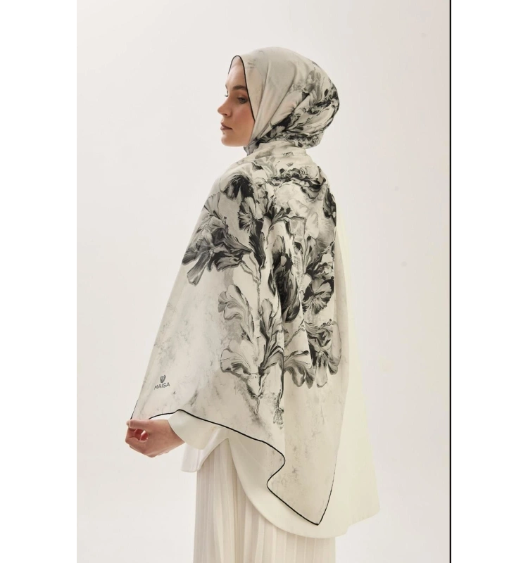 Reyya Krep İpek Şal 70x190cm