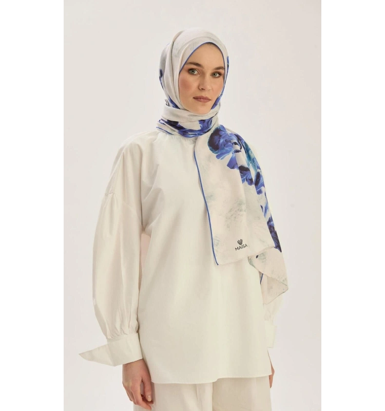 Reyya Pamuk İpek Şal 70x190cm