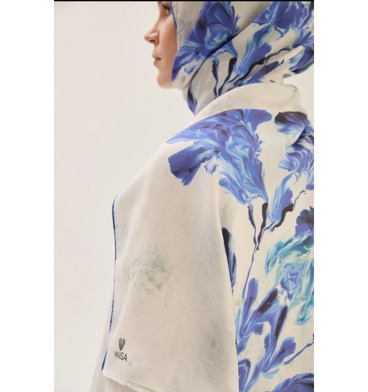 Reyya Pamuk İpek Şal 70x190cm