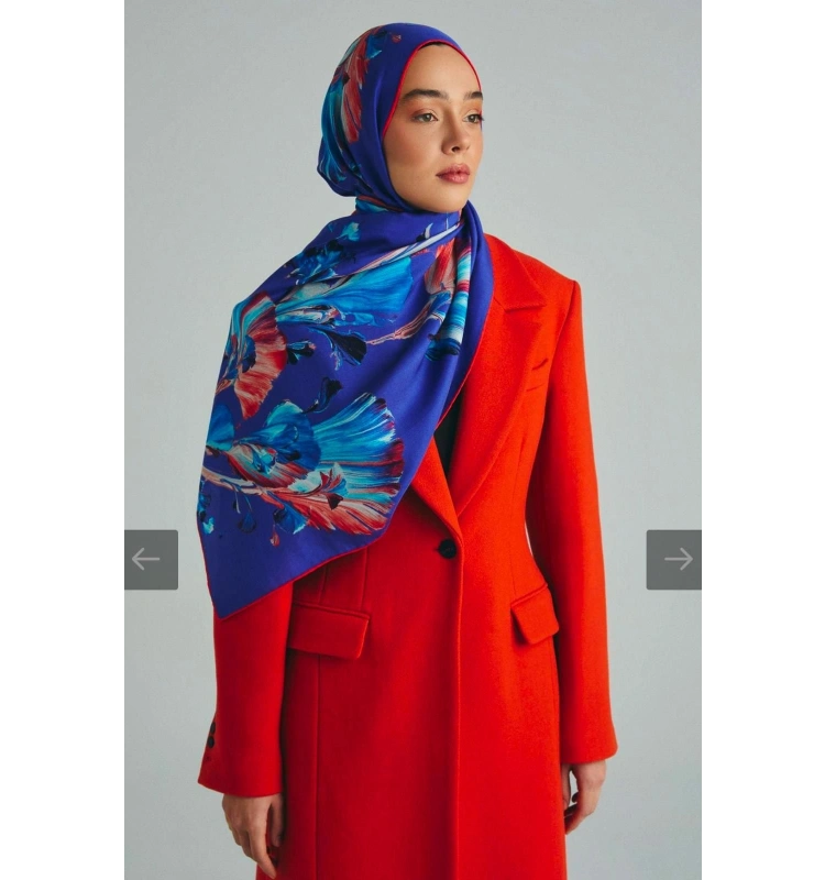 Şems Pamuk İpek Şal 70x190cm