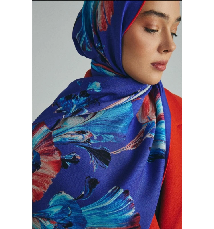 Şems Pamuk İpek Şal 70x190cm