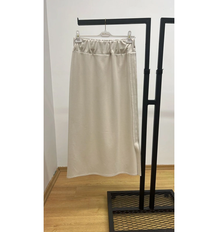 Sentez Confort Yanı Kuşaklı Etek 25Y-SZ-5447