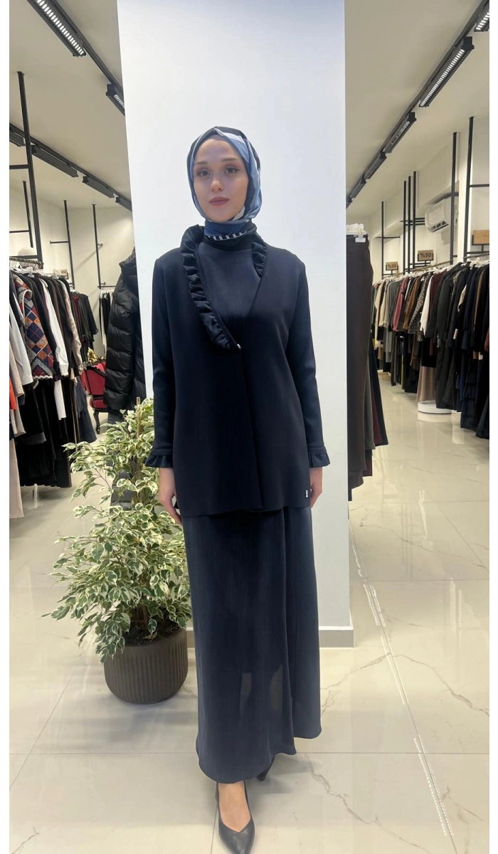 Kolsuz Cupro Tunik Takım T26Y-0006