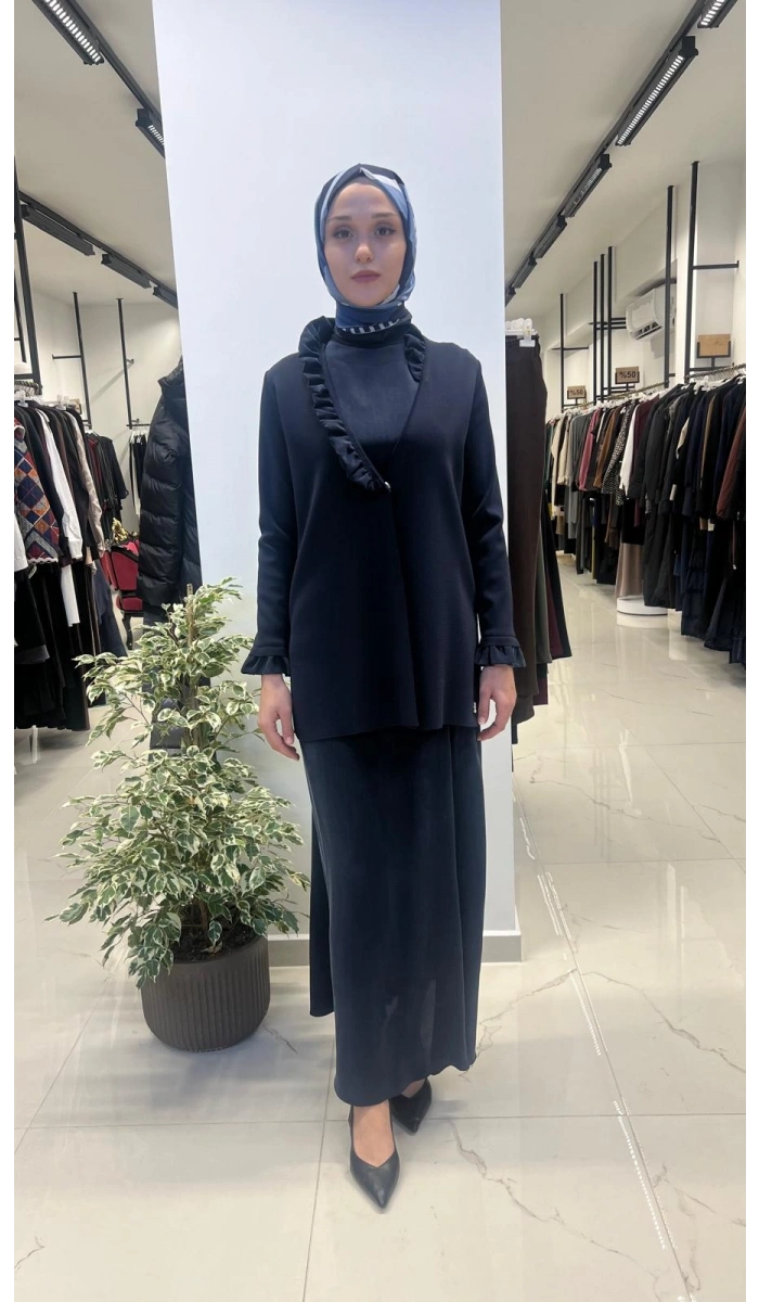 Kolsuz Cupro Tunik Takım T26Y-0006