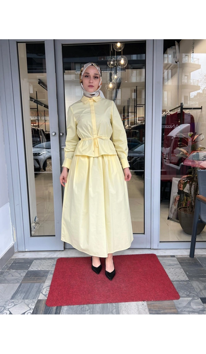 Dolce Koton Etek Gömlek Takım TD-4718