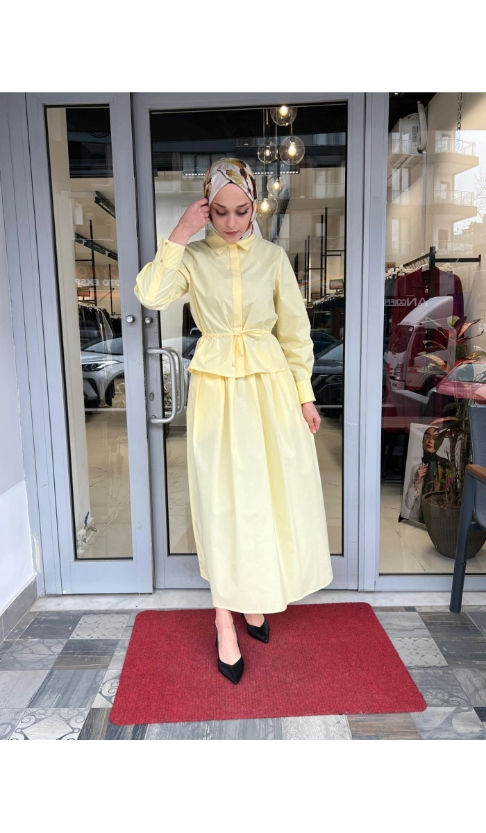 Dolce Koton Etek Gömlek Takım TD-4718