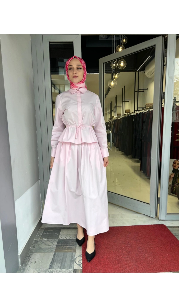 Dolce Koton Etek Gömlek Takım TD-4718