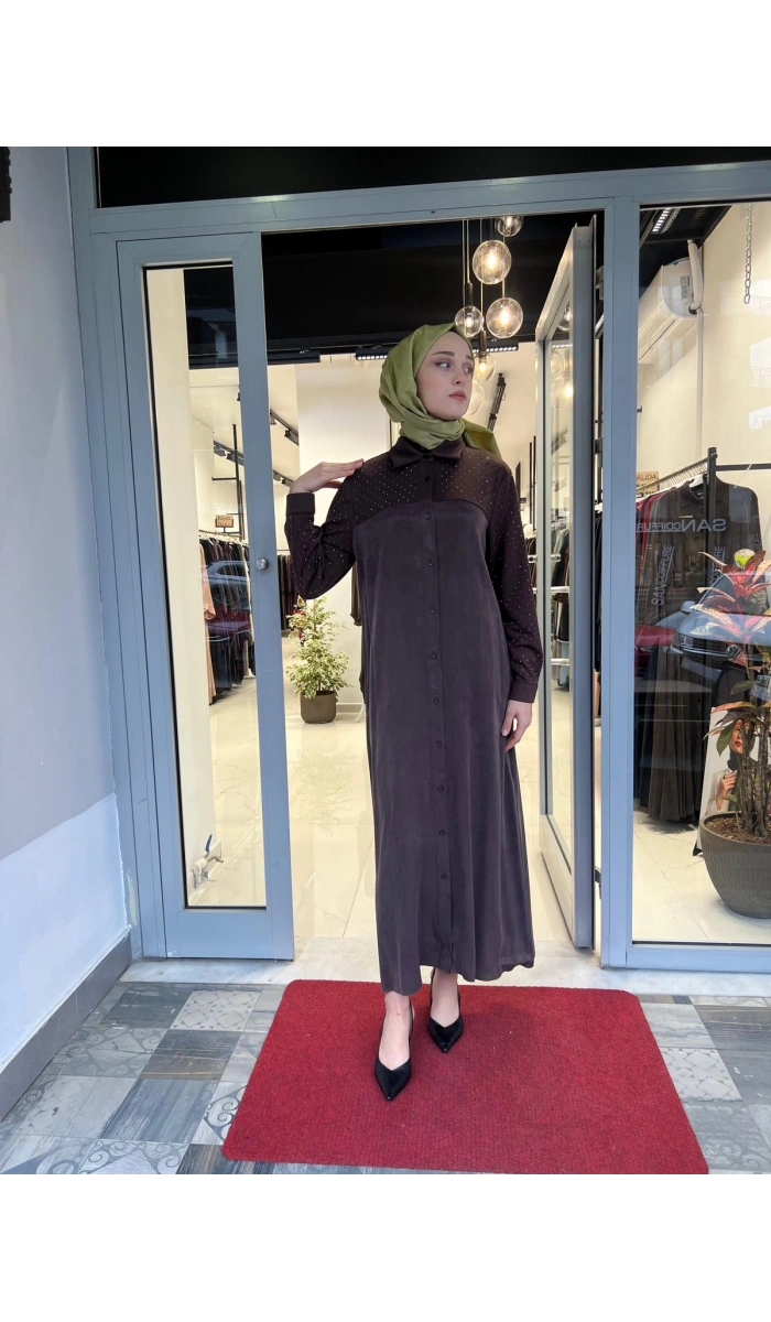 Taşlı Elbise 1004
