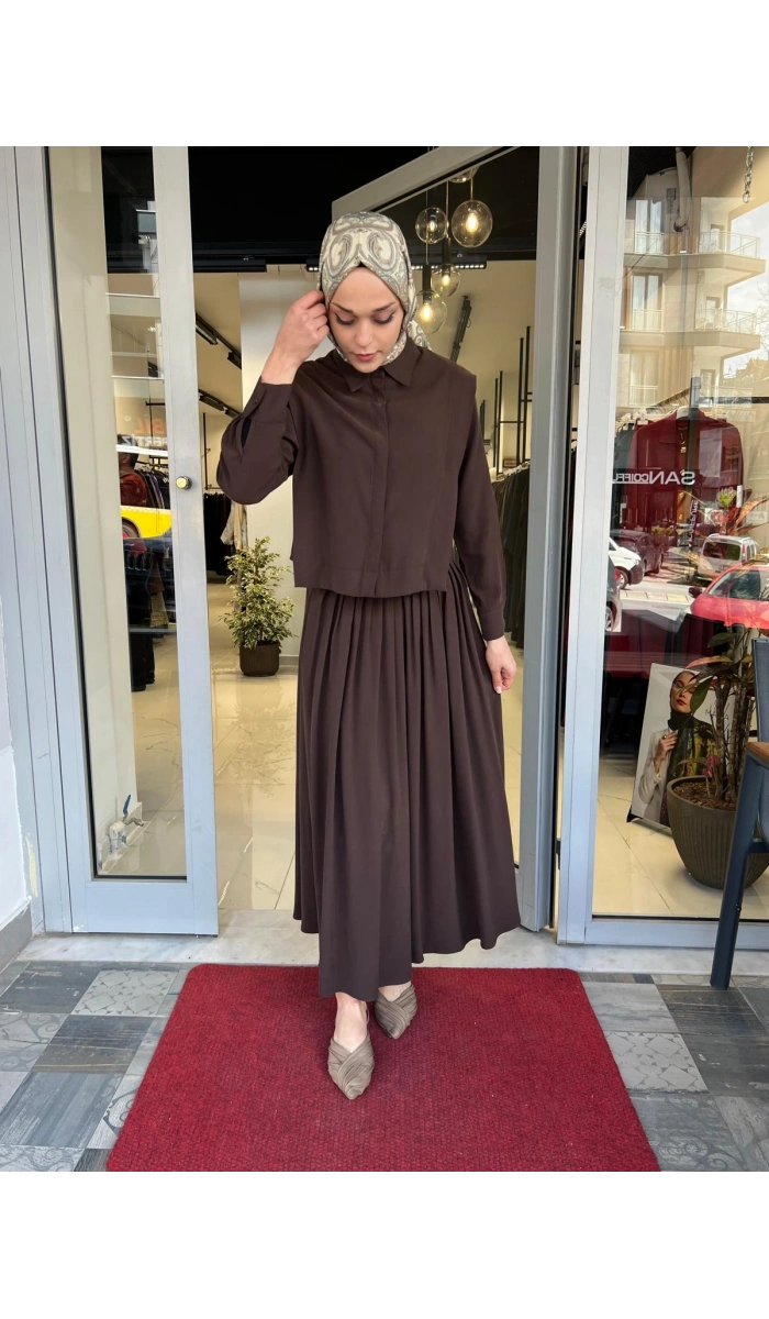 Enna Etekli Taşlanmış Modal Takım MIO65