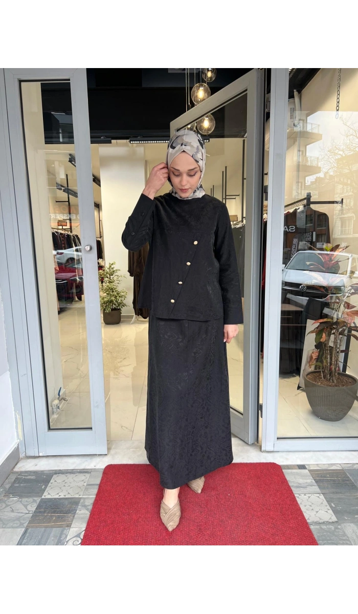 Ön Arka Düğme Detaylı Bluz 26MY2146