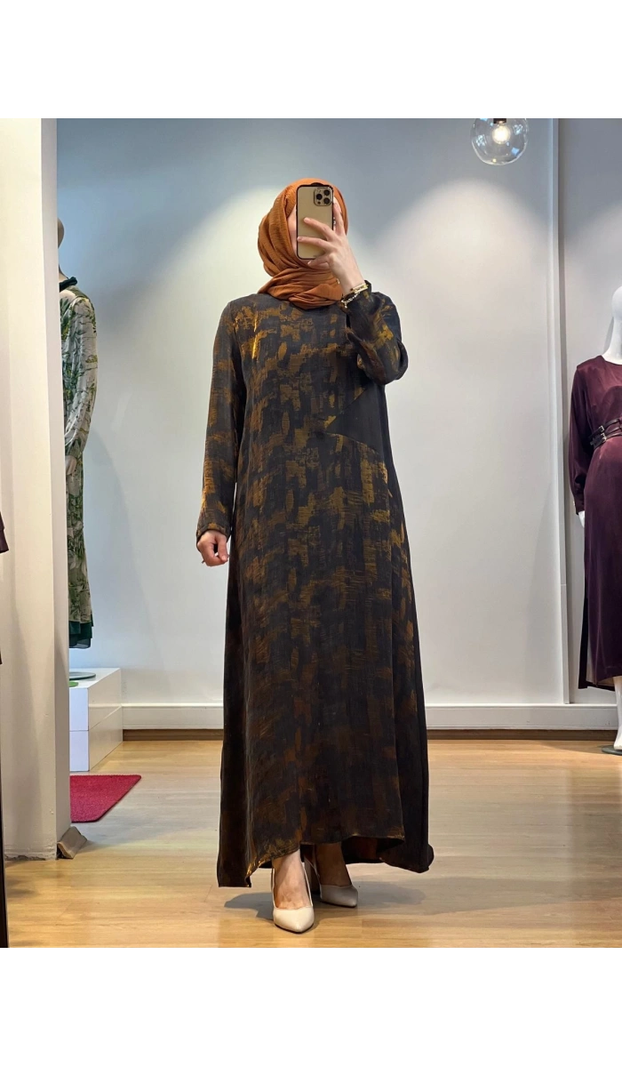 Almarwah Black Elbise 25K-303772