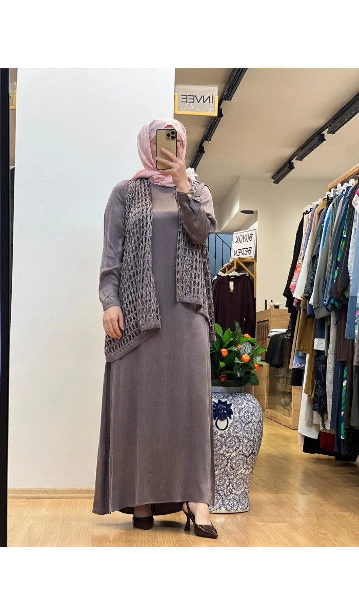 Almarwah Black Elbise 25Y-303834