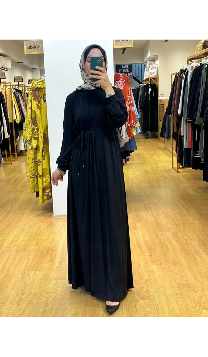 Almarwah Black Elbise T26Y-303870
