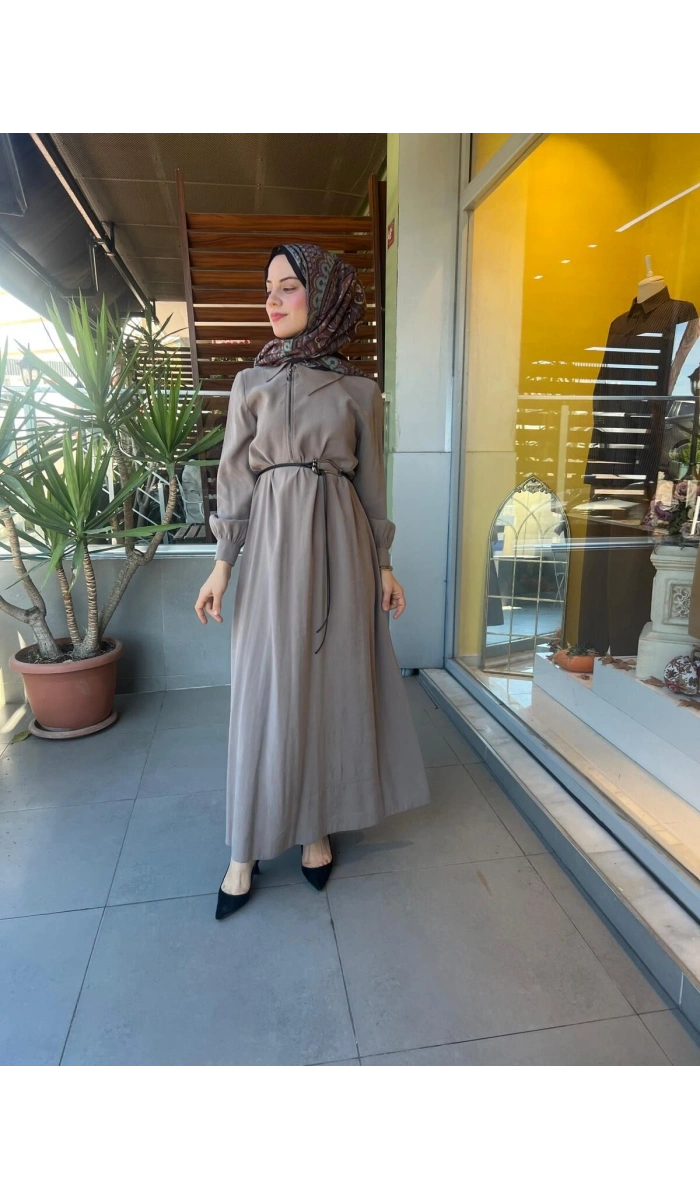 Almarwah Black Elbise T26K-303882