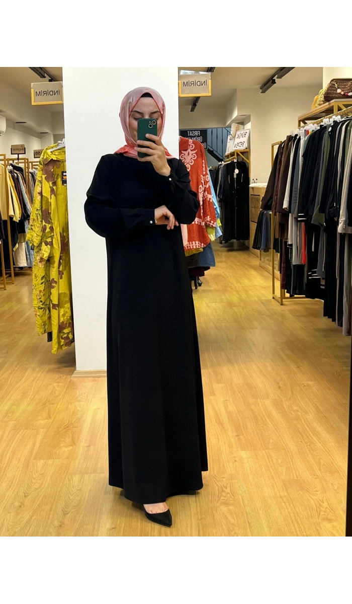 Almarwah Black Elbise T26K-90494