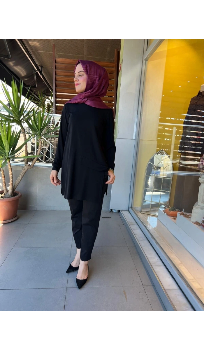 Almarwah Black Tunik T26K-102230