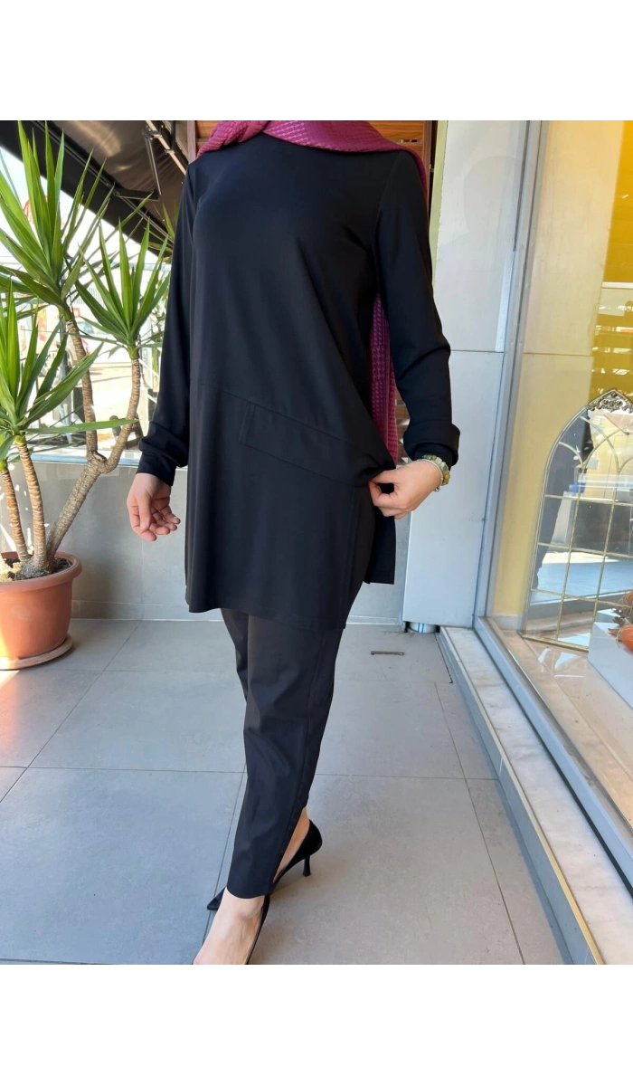 Almarwah Black Tunik T26K-102230