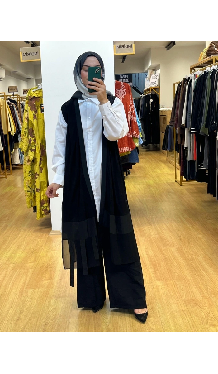 Almarwah Black Yelek T26K-404953