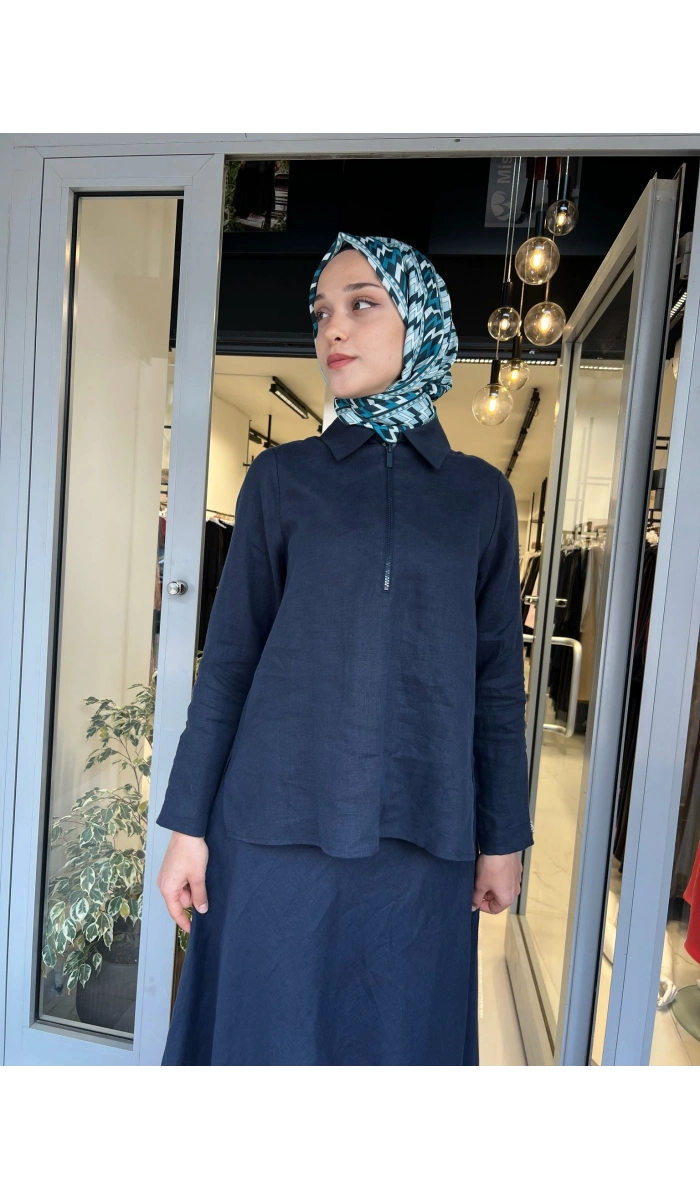 Beli Lastikli Rahat Kesim Keten Etek 2262258