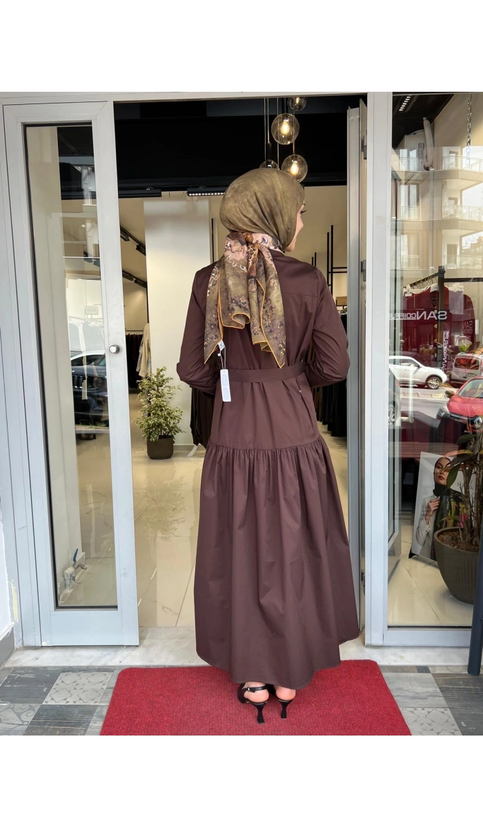 Bluva Premium Poplin Elbise TD-2100