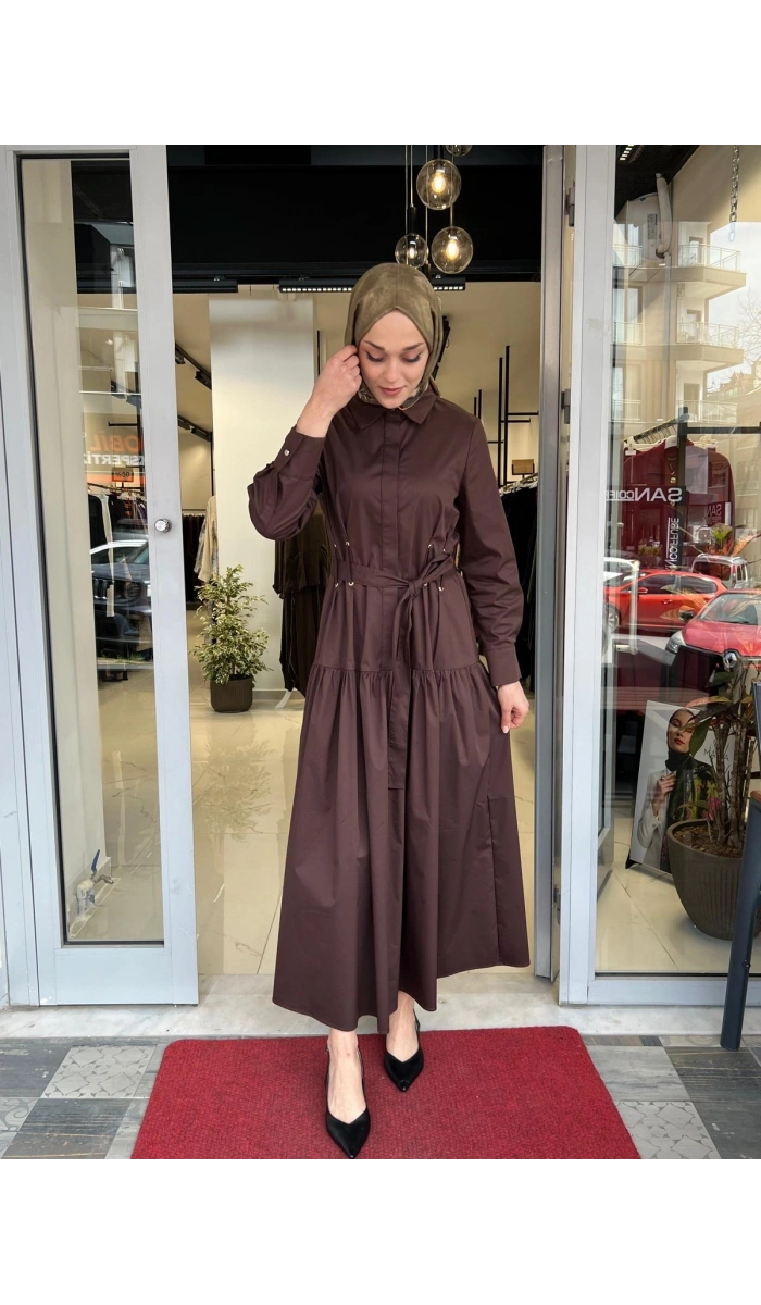 Bluva Premium Poplin Elbise TD-2100