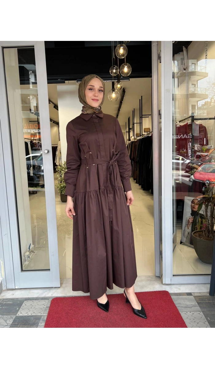Bluva Premium Poplin Elbise TD-2100