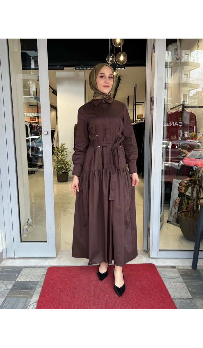 Bluva Premium Poplin Elbise TD-2100