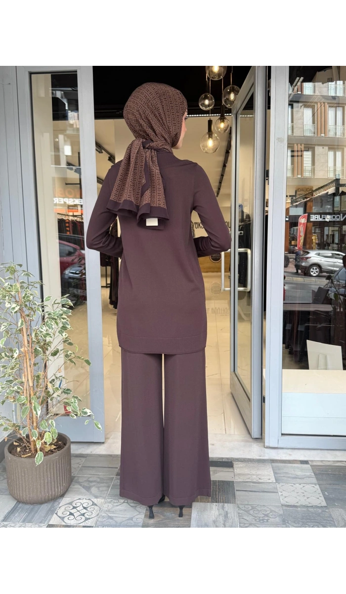 Bol Paça Basic Triko Pantolon Cacao 3267001