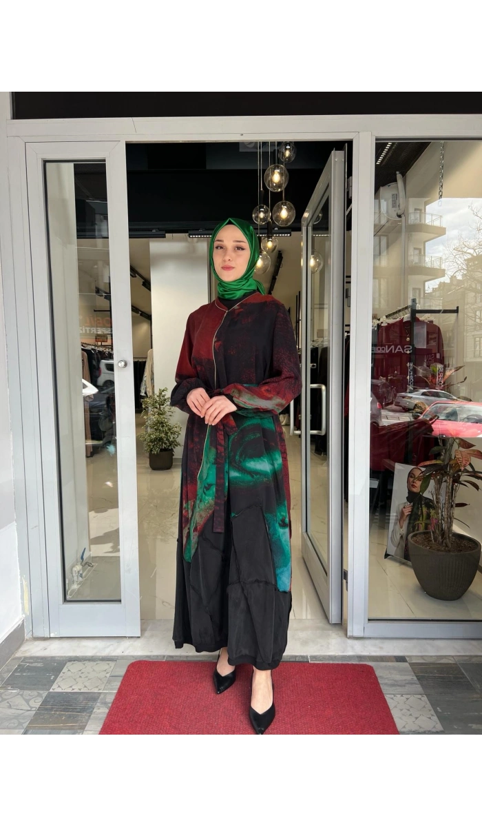 Çiçek Desenli Elbise 26Y39802