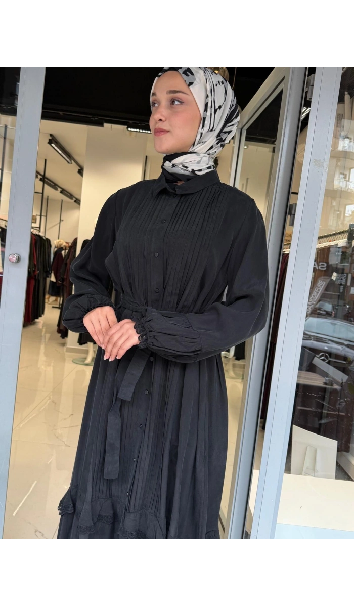 Elbise Siyah 40818