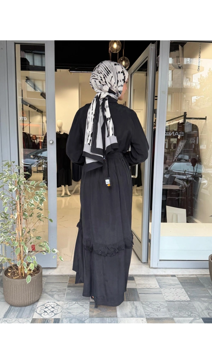 Elbise Siyah 40818