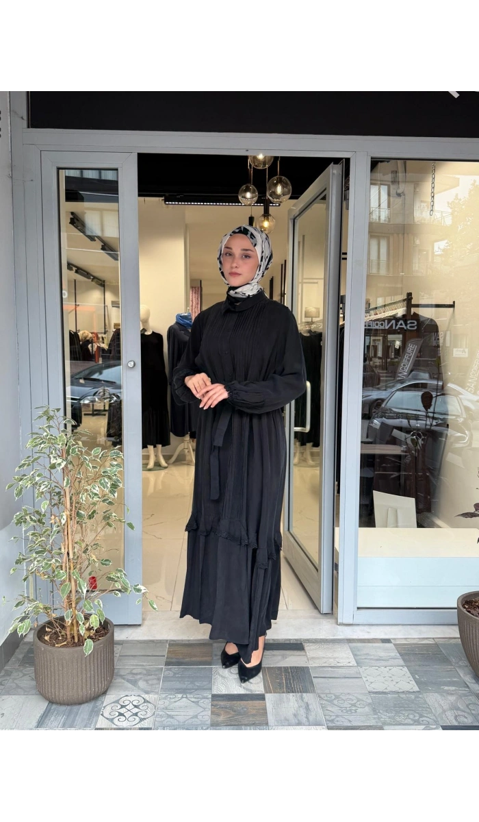 Elbise Siyah 40818