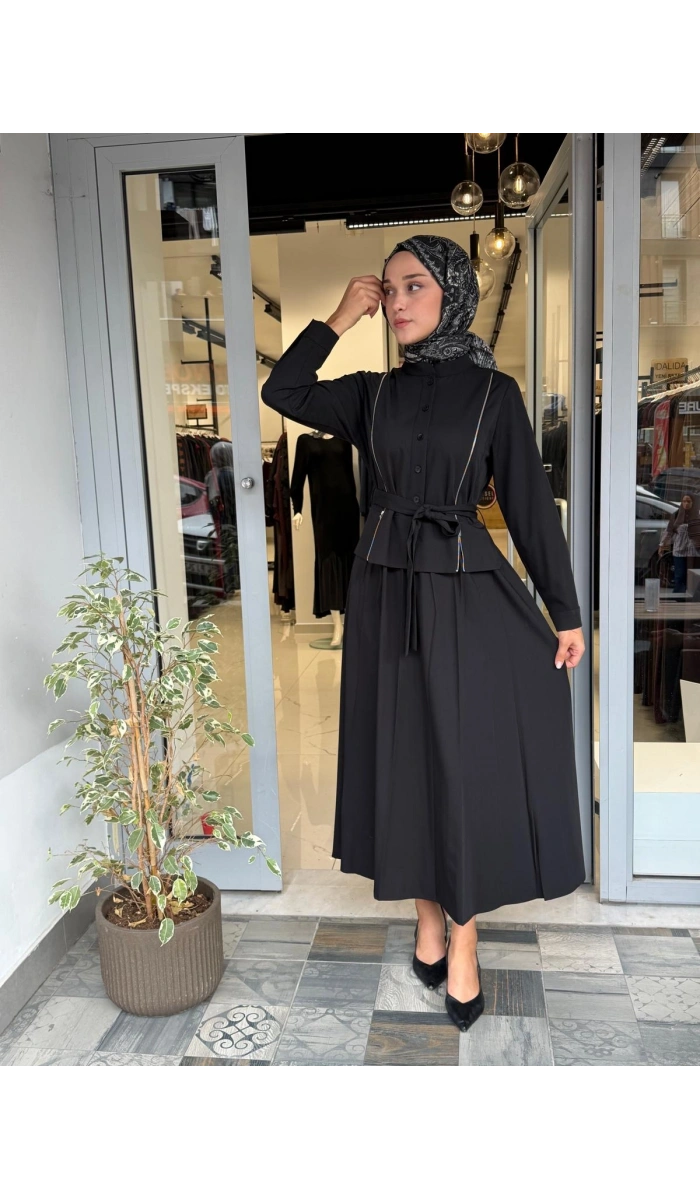 Elbise Siyah 40803