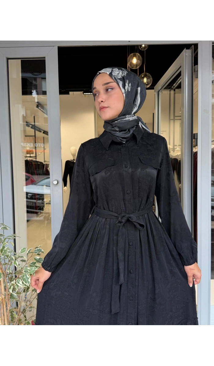 Elbise Siyah 40807