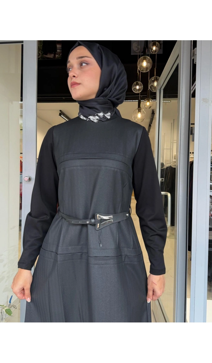 Elbise Siyah 40822