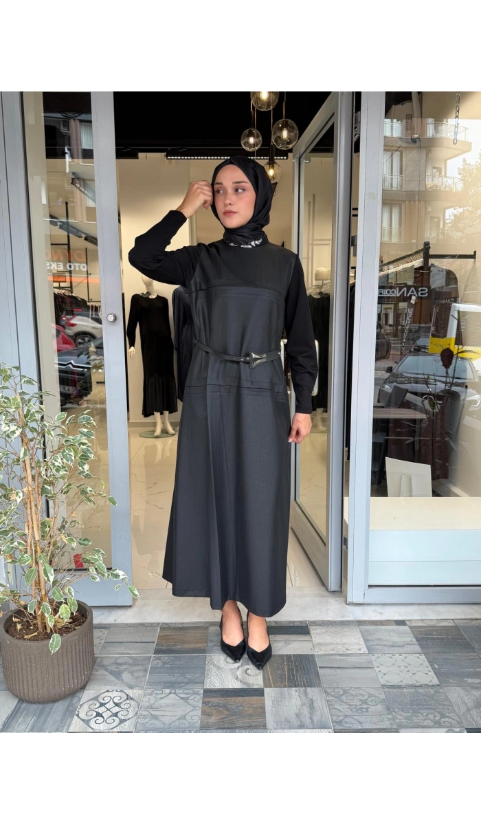 Elbise Siyah 40822
