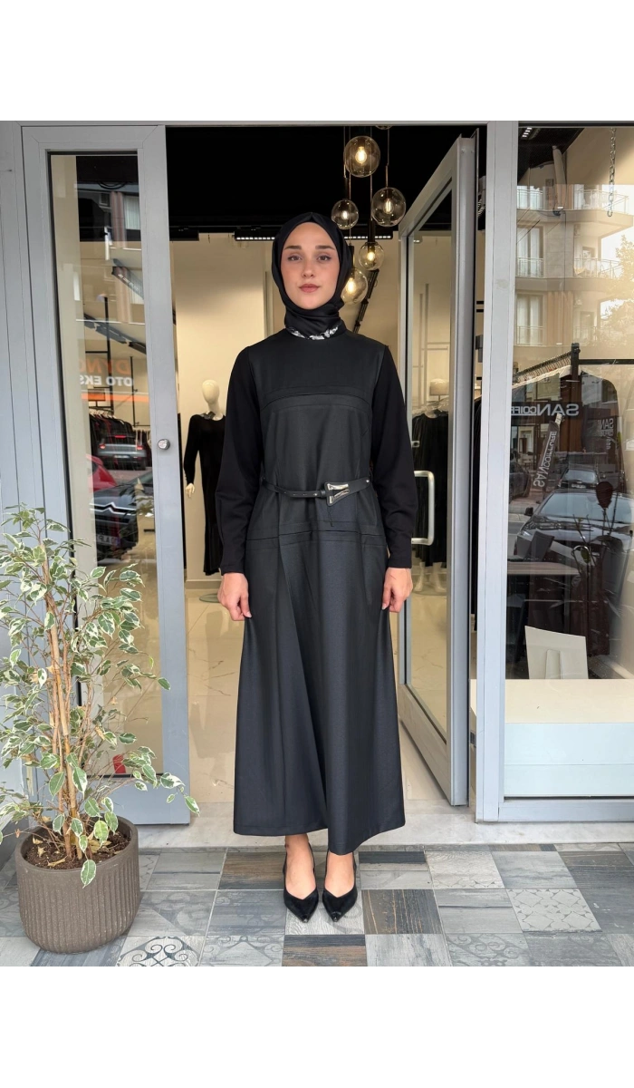 Elbise Siyah 40822
