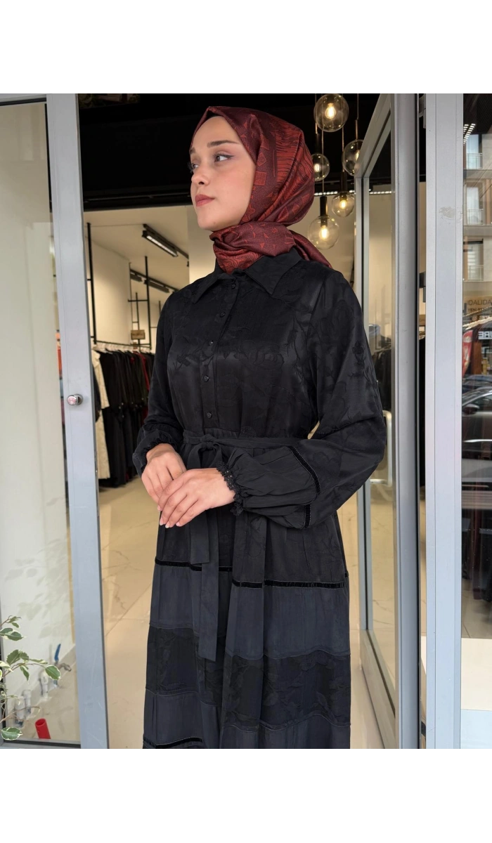 Elbise Siyah 40823