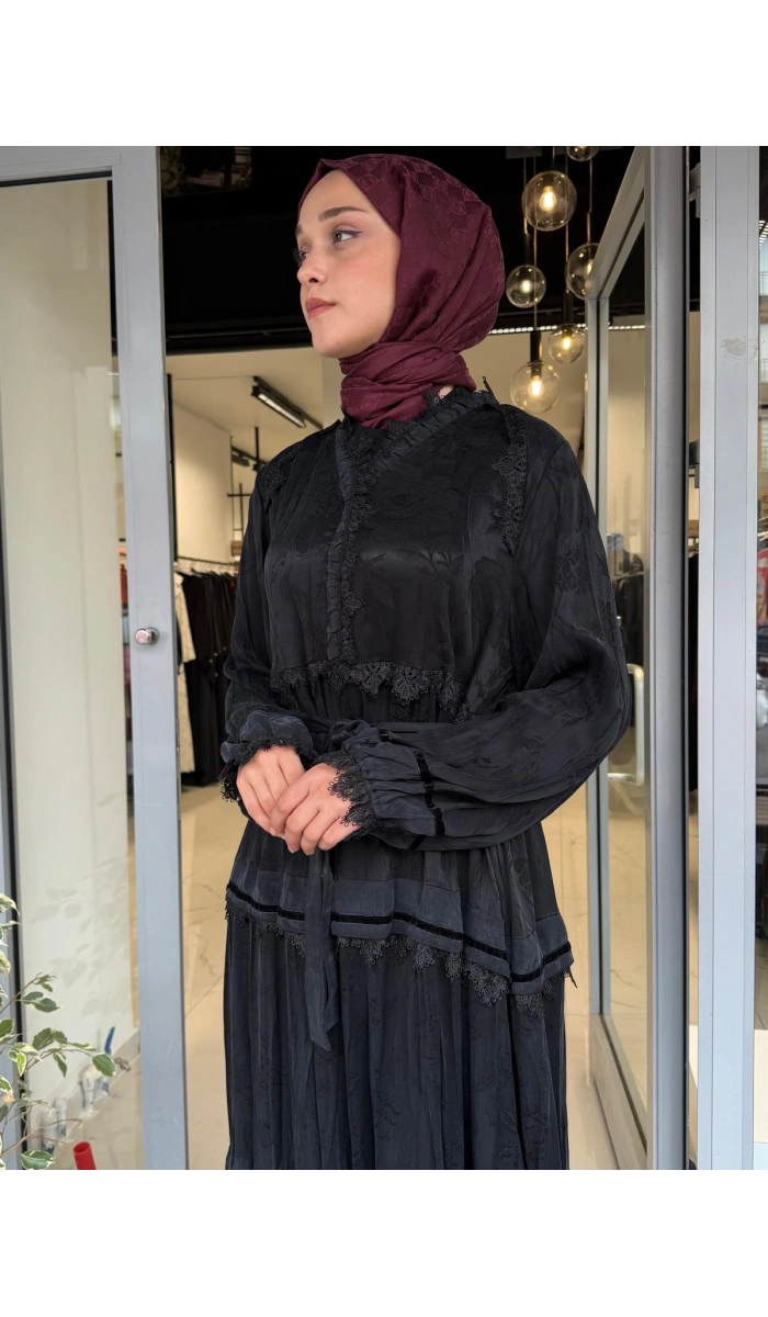 Elbise Siyah 40830