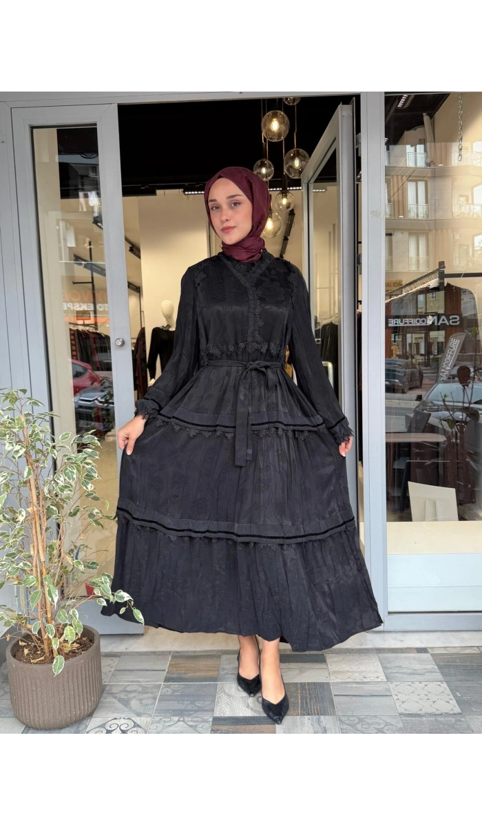 Elbise Siyah 40830