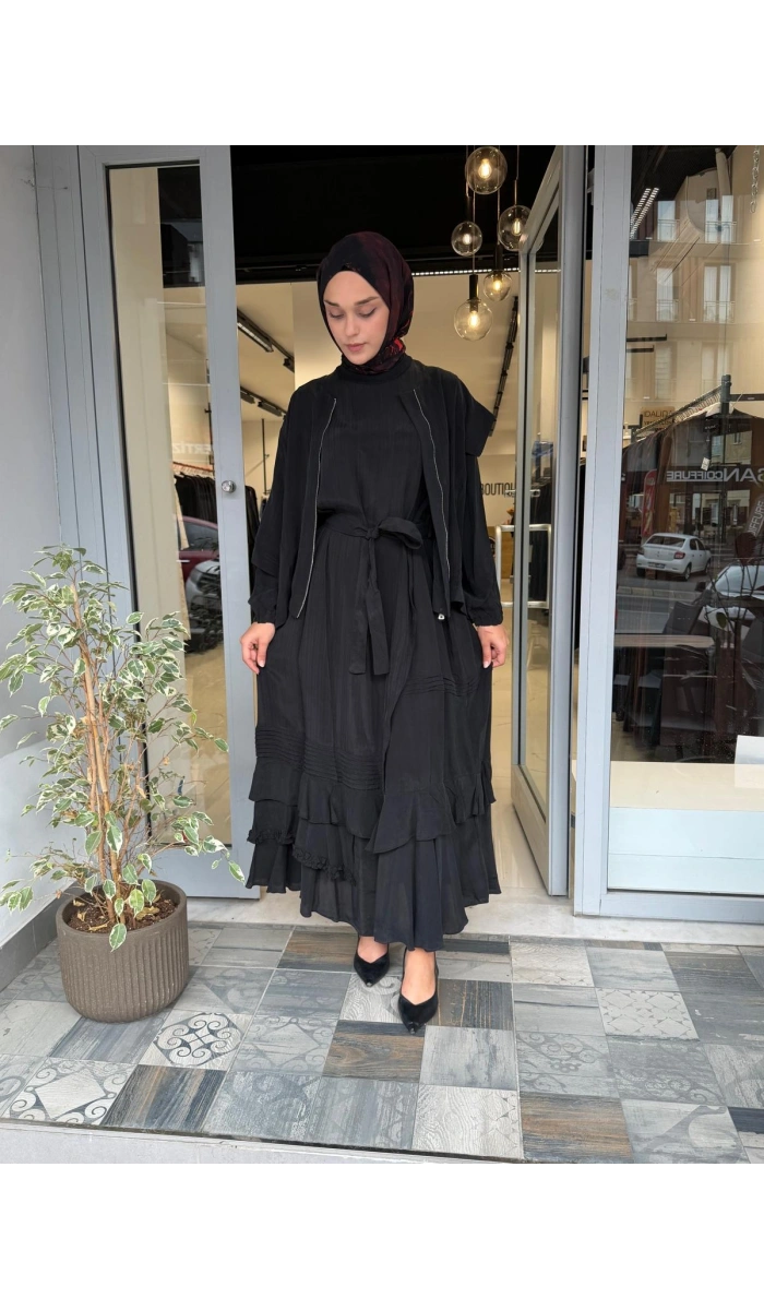 Elbise Siyah 40837