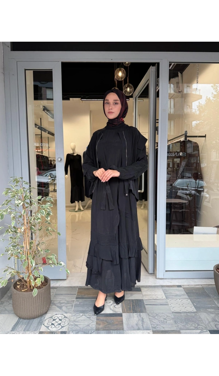 Elbise Siyah 40837